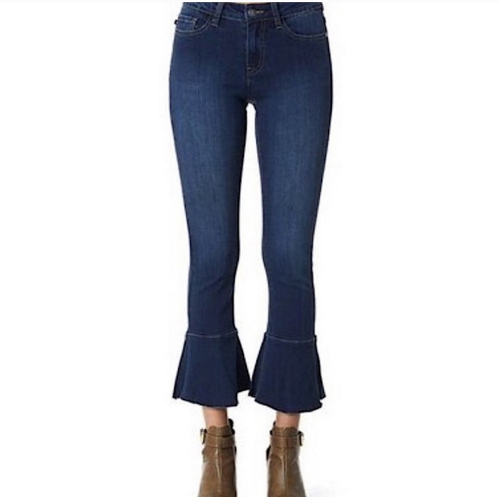 Judy Blue Crop Flare Fit